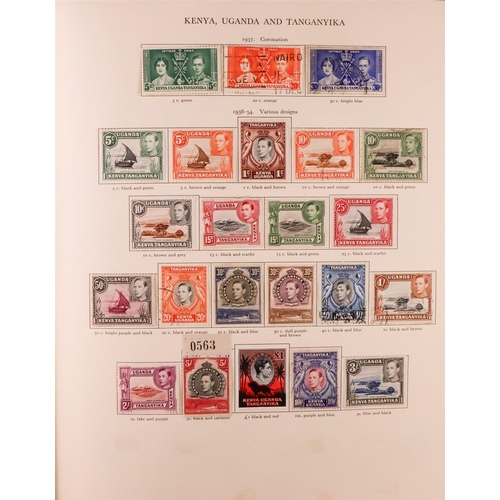 65 - 1936-1952 COLLECTION in Stanley Gibbons King George VI album, mint & used, includes (all mint) Aden ... 