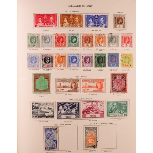 65 - 1936-1952 COLLECTION in Stanley Gibbons King George VI album, mint & used, includes (all mint) Aden ... 