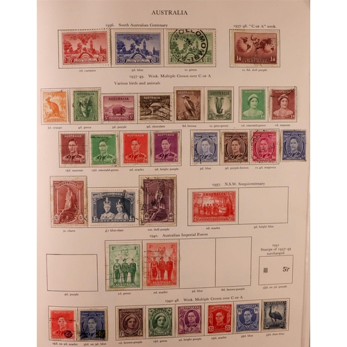 65 - 1936-1952 COLLECTION in Stanley Gibbons King George VI album, mint & used, includes (all mint) Aden ... 