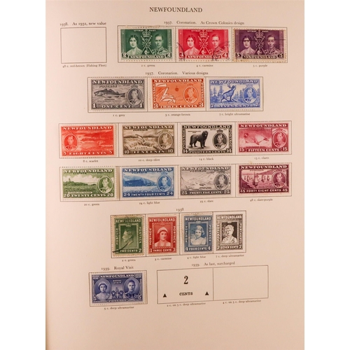 65 - 1936-1952 COLLECTION in Stanley Gibbons King George VI album, mint & used, includes (all mint) Aden ... 