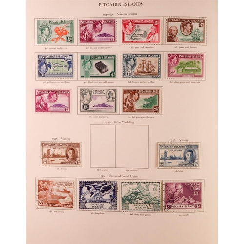 65 - 1936-1952 COLLECTION in Stanley Gibbons King George VI album, mint & used, includes (all mint) Aden ... 