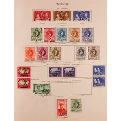 65 - 1936-1952 COLLECTION in Stanley Gibbons King George VI album, mint & used, includes (all mint) Aden ... 