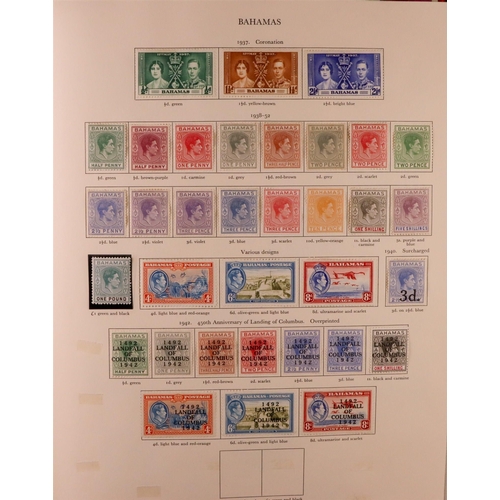 65 - 1936-1952 COLLECTION in Stanley Gibbons King George VI album, mint & used, includes (all mint) Aden ... 