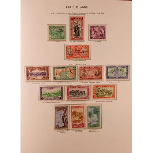 65 - 1936-1952 COLLECTION in Stanley Gibbons King George VI album, mint & used, includes (all mint) Aden ... 