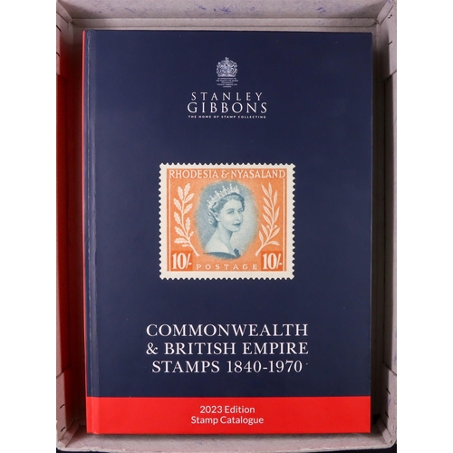 7 - 2023 STANLEY GIBBONS COMMONWEALTH & BRITISH EMPIRE STAMPS 1840-1970 catalogue, fine condition. Lot 7... 