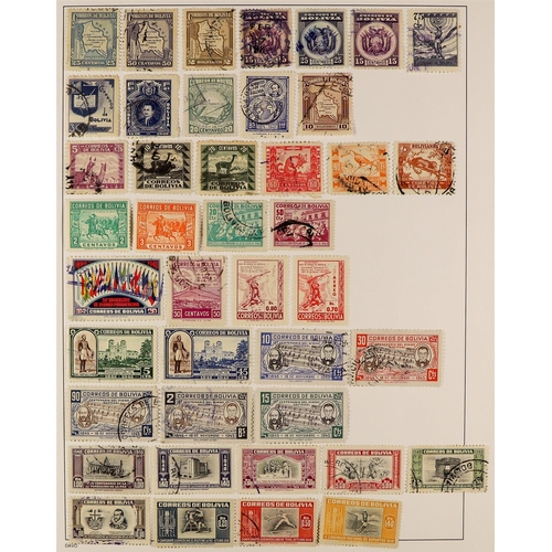 71 - LATIN AMERICA COLLECTION 1890's - 1980's mint and used (mainly used) collection of Central and South... 