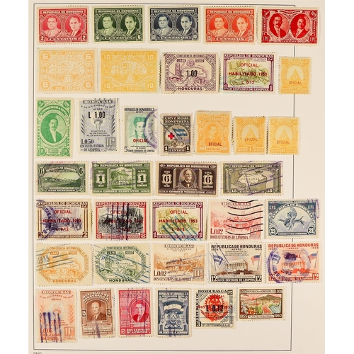 71 - LATIN AMERICA COLLECTION 1890's - 1980's mint and used (mainly used) collection of Central and South... 