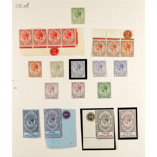 716 - GIBRALTAR 1886 - 1935 NEAR- COMPLETE MINT COLLECTION on album pages, note QV complete from 1886-87 s... 