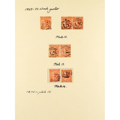 727 - GIBRALTAR GB USED IN GIBRALTAR COLLECTION of stamps and covers cancelled with 