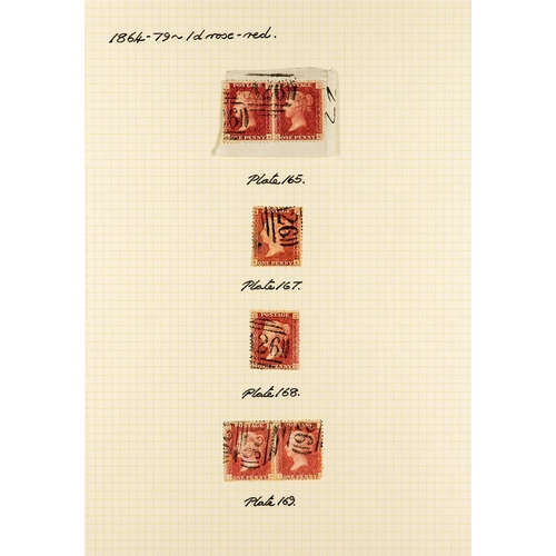 727 - GIBRALTAR GB USED IN GIBRALTAR COLLECTION of stamps and covers cancelled with 