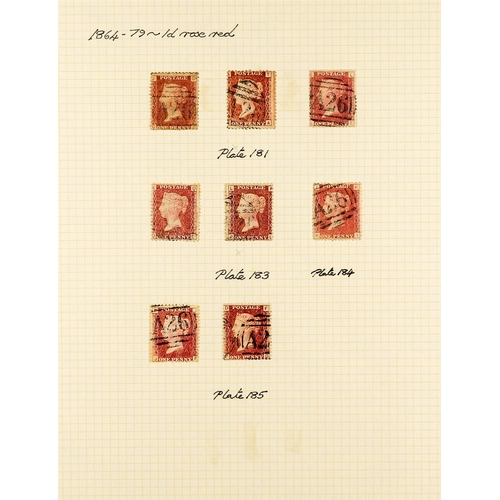 727 - GIBRALTAR GB USED IN GIBRALTAR COLLECTION of stamps and covers cancelled with 