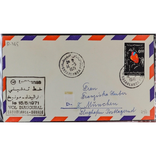 74 - WORLD COVERS HOARD Late 19th Century to 2010's commercial & philatelic covers & cards in albums & lo... 