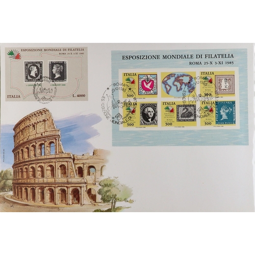 74 - WORLD COVERS HOARD Late 19th Century to 2010's commercial & philatelic covers & cards in albums & lo... 