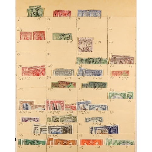 75 - COMMONWEALTH 1860's - 1990's MOSTLY USED STOCK with light duplication on manilla stock pages, note A... 