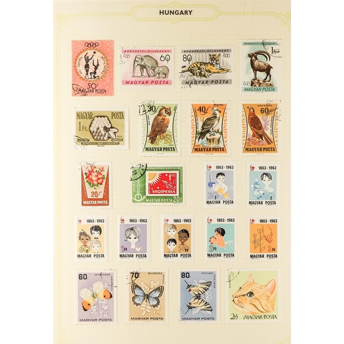 757 - HUNGARY 1944 - 1961 COLLECTION of chiefly mint stamps in album, note 1944 & 1945 Liberation sets, 19... 