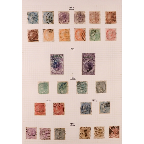 766 - INDIA 1854 - 1949 COLLECTION on pages, includes 1854 ½a blues (9), 1a reds (3), 4a (3, cut to shape)... 