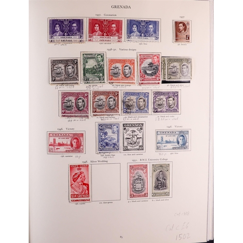 78 - 1937-1952 BRITISH COMMONWEALTH KGVI COLLECTION in well filled Stanley Gibbons King George VI album, ... 