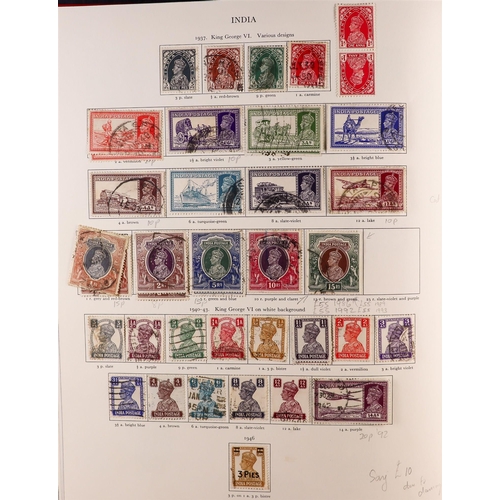 78 - 1937-1952 BRITISH COMMONWEALTH KGVI COLLECTION in well filled Stanley Gibbons King George VI album, ... 