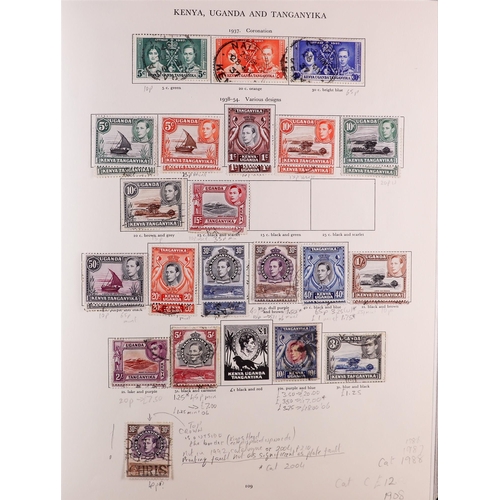 78 - 1937-1952 BRITISH COMMONWEALTH KGVI COLLECTION in well filled Stanley Gibbons King George VI album, ... 