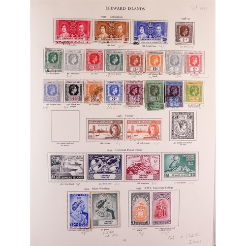 78 - 1937-1952 BRITISH COMMONWEALTH KGVI COLLECTION in well filled Stanley Gibbons King George VI album, ... 