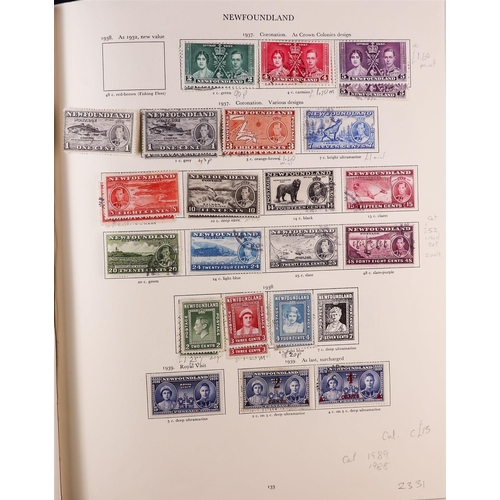 78 - 1937-1952 BRITISH COMMONWEALTH KGVI COLLECTION in well filled Stanley Gibbons King George VI album, ... 