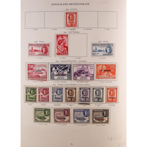 78 - 1937-1952 BRITISH COMMONWEALTH KGVI COLLECTION in well filled Stanley Gibbons King George VI album, ... 