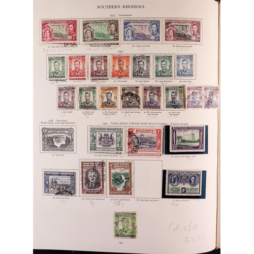 78 - 1937-1952 BRITISH COMMONWEALTH KGVI COLLECTION in well filled Stanley Gibbons King George VI album, ... 