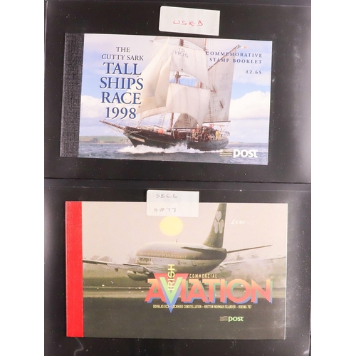 799 - IRELAND 1990-2023 USED BOOKLETS Collection of complete booklets in album, all very fine used cancell... 