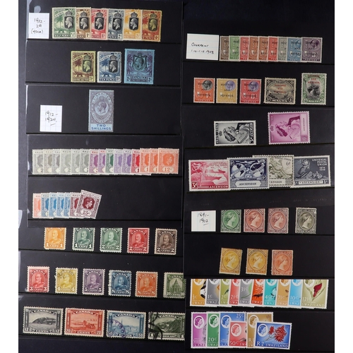 80 - BRITISH COMMONWEALTH COLLECTOR'S ESTATE in two cartons, includes Aden 1951 surchs set mint, Falkland... 