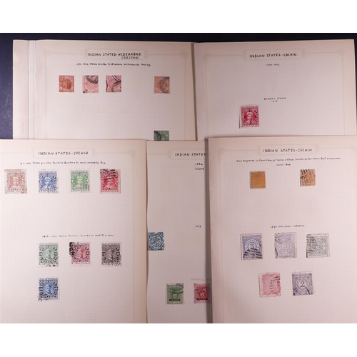 80 - BRITISH COMMONWEALTH COLLECTOR'S ESTATE in two cartons, includes Aden 1951 surchs set mint, Falkland... 