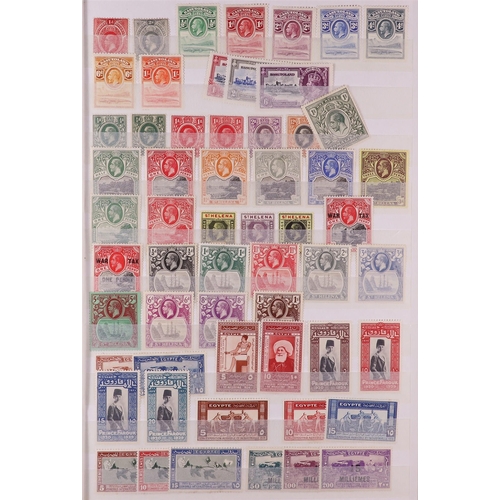 80 - BRITISH COMMONWEALTH COLLECTOR'S ESTATE in two cartons, includes Aden 1951 surchs set mint, Falkland... 