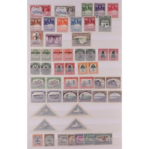 80 - BRITISH COMMONWEALTH COLLECTOR'S ESTATE in two cartons, includes Aden 1951 surchs set mint, Falkland... 