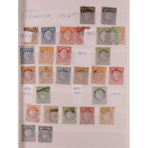 83 - COUNTRY COLLECTIONS 19th Century to 1980's mint & used stamps in eleven albums & stockbooks, include... 