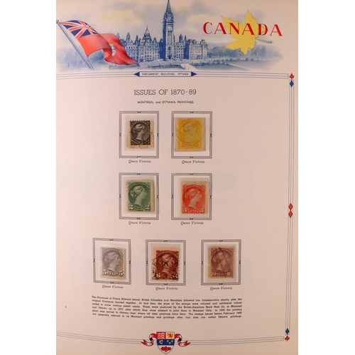 83 - COUNTRY COLLECTIONS 19th Century to 1980's mint & used stamps in eleven albums & stockbooks, include... 