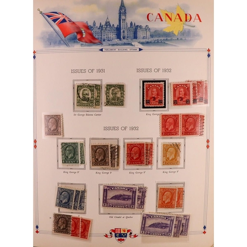 83 - COUNTRY COLLECTIONS 19th Century to 1980's mint & used stamps in eleven albums & stockbooks, include... 