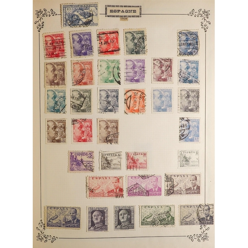 84 - EUROPEAN COLLECTION IN 2 HUGE YVERT ALBUMS with 1860's - 1970's mint & used stamps, strength in Germ... 