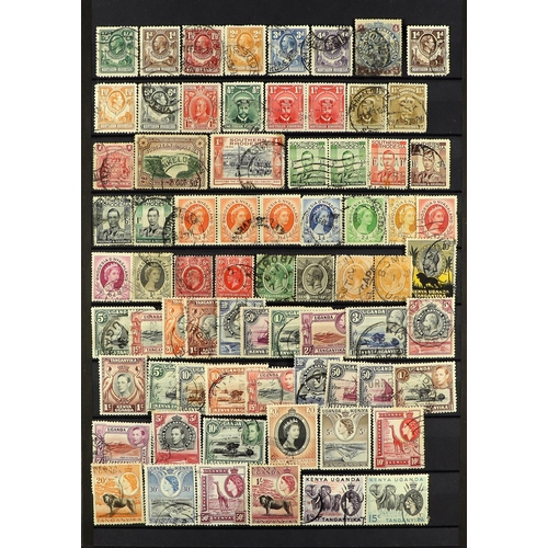 87 - 10 ALBUMS OF WORLD WIDE STAMPS mint & used stamps in 10 albums or stock books, includes an SG 