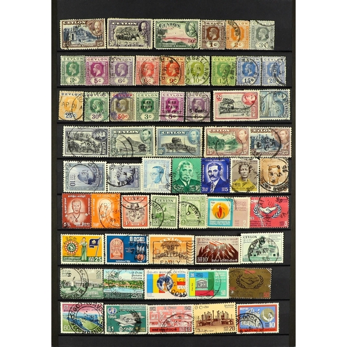 87 - 10 ALBUMS OF WORLD WIDE STAMPS mint & used stamps in 10 albums or stock books, includes an SG 