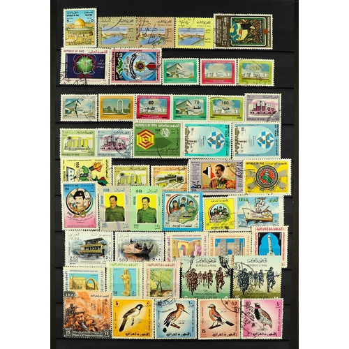 87 - 10 ALBUMS OF WORLD WIDE STAMPS mint & used stamps in 10 albums or stock books, includes an SG 