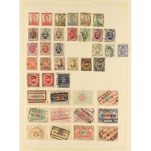 87 - 10 ALBUMS OF WORLD WIDE STAMPS mint & used stamps in 10 albums or stock books, includes an SG 