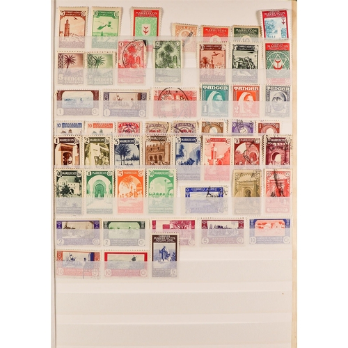 87 - 10 ALBUMS OF WORLD WIDE STAMPS mint & used stamps in 10 albums or stock books, includes an SG 