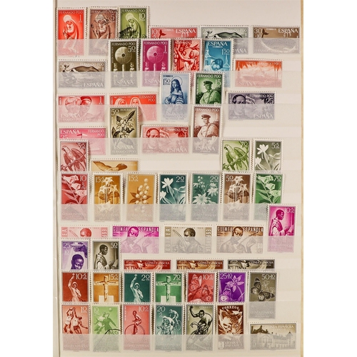 87 - 10 ALBUMS OF WORLD WIDE STAMPS mint & used stamps in 10 albums or stock books, includes an SG 