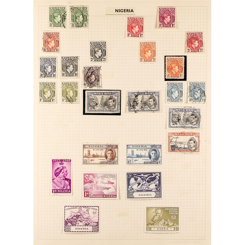 88 - COMMONWEALTH IN 2 ALBUMS of 19th Century to early 1950's mint & used stamps, spans countries 'K to Z... 