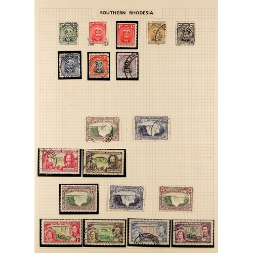 88 - COMMONWEALTH IN 2 ALBUMS of 19th Century to early 1950's mint & used stamps, spans countries 'K to Z... 