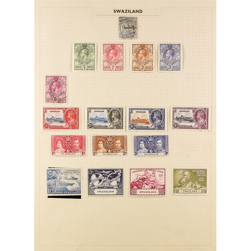 88 - COMMONWEALTH IN 2 ALBUMS of 19th Century to early 1950's mint & used stamps, spans countries 'K to Z... 