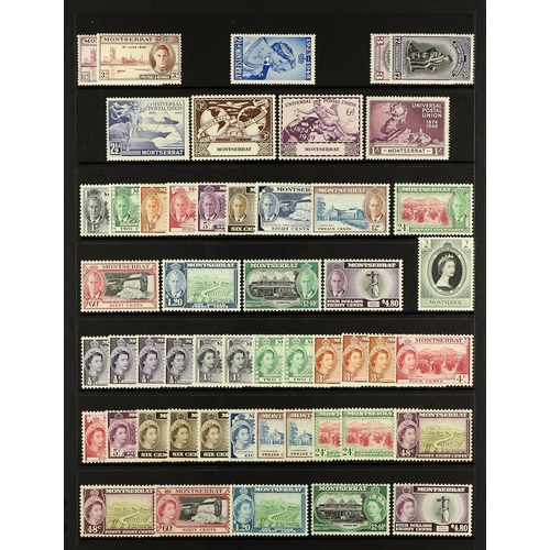 89 - COMMONWEALTH SELECTED MINT, CAT £3000+ sets and items on protective pages includes Ascension 1922 3s... 