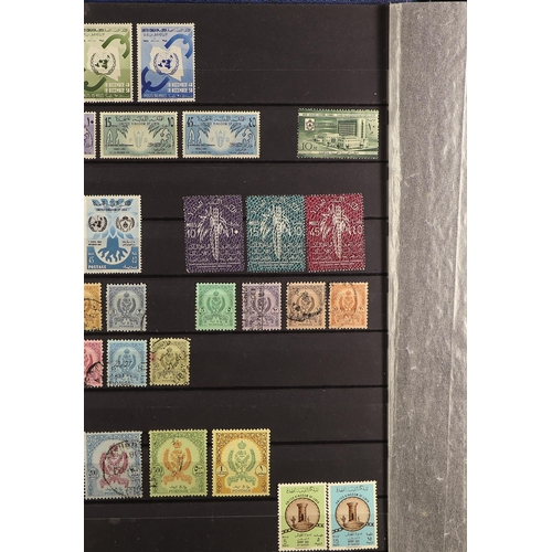 894 - LIBYA ACCUMULATION IN BOX containing mint / never hinged mint & used stamps spanning 1951 - 2000's i... 