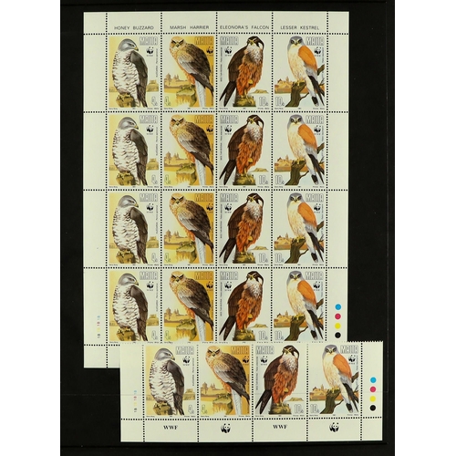 939 - MALTA 1953 - 2000 EXTENSIVE COLLECTION of chiefly never hinged mint sets and miniature sheets on pro... 