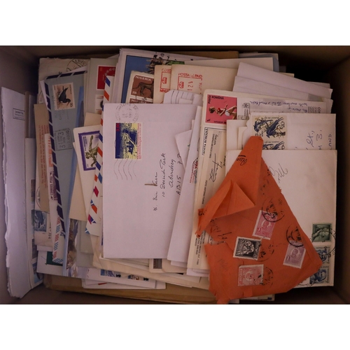 96 - LARGE HOARD OF WORLD COVERS AND CARDS. All periods from multiple sources. No GB seen. Generally very... 