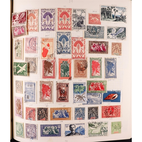 97 - LARGE WORLD COLLECTION 19th Century to 2000's mint & used stamps in 38 Stanley Gibbons Devon albums,... 